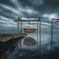 Dark Oyster Boat