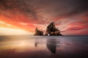 NZ Wharariki Beach