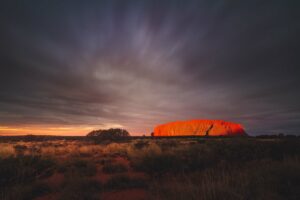 Uluru sunset
